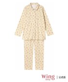 【ウィング/Wing】のウイング パジャマ 長袖 長ズボン 綿100%(本体) スムース素材 人気、トレンドファッション・服の通販 founy(ファニー) ファッション Fashion レディースファッション Fashion for Women トップス・カットソー Cut & Sew Tops センター Center, Center Line 長袖 Long Sleeve, Full Sleeve パジャマ Pajamas, Sleepwear プリント Print, Printed Pattern ボトム Bottoms, Lower Wear エレガント 上品 Elegant thumbnail CR|ID: prp329100004867458 ipo3291000000036258277