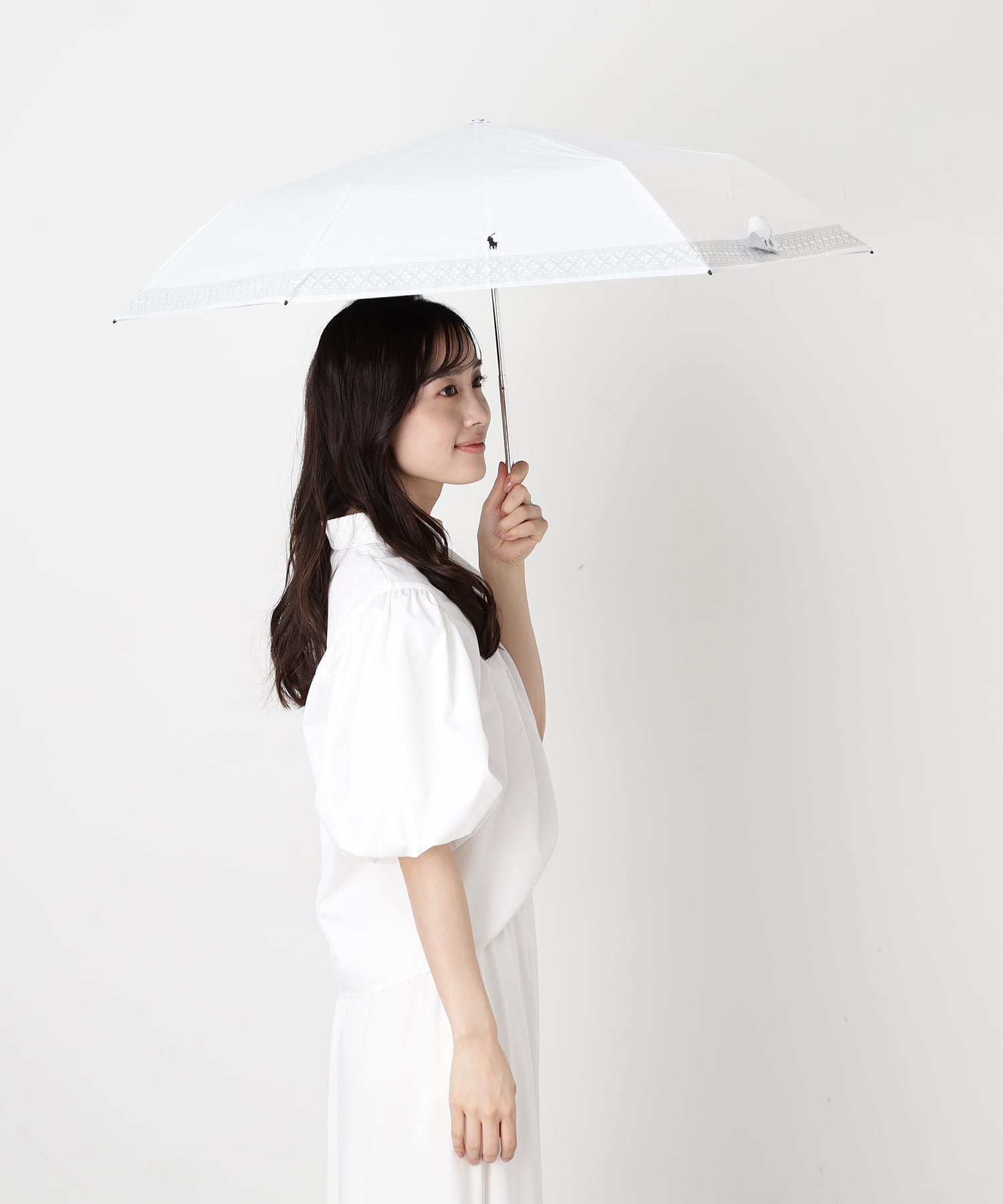 【ムーンバット/MOONBAT】のPOLO RALPH LAUREN/晴雨兼用日傘 レース 折りたたみ傘 インテリア・キッズ・メンズ・レディースファッション・服の通販 founy(ファニー) ファッション Fashion レディースファッション Fashion for Women レイングッズ・傘・晴雨兼用傘 Umbrellas & Rain Gear トレンド Trend, Trending Now レース Lace, Lace Fabric 傘 Umbrella, Parasol 日傘 Parasol, UV Umbrella ホワイト|ID: prp329100004867463 ipo3291000000036258308