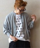 【ジャーナルスタンダード ラックス/journal standard luxe】のハイツイストテンジク クルーネックカーディガン 人気、トレンドファッション・服の通販 founy(ファニー) ファッション Fashion レディースファッション Fashion for Women トップス・カットソー Cut & Sew Tops カーディガン・羽織り Layered Style Cardigans 2026年 2026 オレンジ Orange ショート Short, Short Length スマート Smart, Elegant ツイスト Tweed, Tweed Fabric ポケット Pocket, Pocket Detail メタル Metal, Metal Parts thumbnail グレーA|ID: prp329100004867892 ipo3291000000036265269
