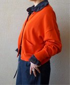 【ジャーナルスタンダード ラックス/journal standard luxe】のハイツイストテンジク クルーネックカーディガン 人気、トレンドファッション・服の通販 founy(ファニー) ファッション Fashion レディースファッション Fashion for Women トップス・カットソー Cut & Sew Tops カーディガン・羽織り Layered Style Cardigans 2026年 2026 オレンジ Orange ショート Short, Short Length スマート Smart, Elegant ツイスト Tweed, Tweed Fabric ポケット Pocket, Pocket Detail メタル Metal, Metal Parts thumbnail オレンジ|ID: prp329100004867892 ipo3291000000036265271