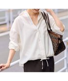 【フレームワーク/FRAMeWORK】の≪一部店舗+WEB限定 / 追加≫シアートロドロストレギュラーシャツ 人気、トレンドファッション・服の通販 founy(ファニー) ファッション Fashion レディースファッション Fashion for Women トップス・カットソー Cut & Sew Tops シャツ・ブラウス・オフィスカジュアル Elegant Blouses & Button-Ups シアー Sheer, See-Through 再入荷 Restock / Back in Stock thumbnail ホワイト|ID: prp329100004867893 ipo3291000000036265285