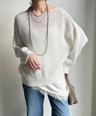 【ドゥドゥ/DouDou】のコットンローゲージプルオーバー 人気、トレンドファッション・服の通販 founy(ファニー) ファッション Fashion レディースファッション Fashion for Women トップス・カットソー Cut & Sew Tops カジュアルプルオーバー・ニットトップス Pullovers & Knit Tops / Casual Pullovers 春 Spring 軽量 Lightweight, Ultra Light シンプル Simple, Minimal スマート Smart, Elegant ベーシック Basic, Essential ルーズ Loose, Oversized S/S・春夏 SS, Spring/Summer, Warm Season 再入荷 Restock / Back in Stock 夏 Summer 2026年 2026 thumbnail ホワイト|ID: prp329100004867896 ipo3291000000036265814