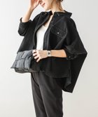 【ラジュール/Lajour】のデニムワイドシャツ 人気、トレンドファッション・服の通販 founy(ファニー) ファッション Fashion レディースファッション Fashion for Women トップス・カットソー Cut & Sew Tops シャツ・ブラウス・オフィスカジュアル Elegant Blouses & Button-Ups ウォッシュ Washed Finish コンパクト Compact, Small Size ショルダー Shoulder, Shoulder Strap デニム Denim, Jeans Material ドロップ Drop Shoulder, Dropped Style ボックス Boxy, Box Shape ワイド Wide, Wide Fit ヴィンテージ Vintage Style 羽織 Haori, Light Jacket thumbnail ブラック|ID: prp329100004867902 ipo3291000000036266205