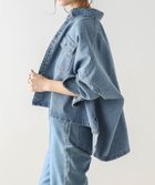 【ラジュール/Lajour】のデニムワイドシャツ 人気、トレンドファッション・服の通販 founy(ファニー) ファッション Fashion レディースファッション Fashion for Women トップス・カットソー Cut & Sew Tops シャツ・ブラウス・オフィスカジュアル Elegant Blouses & Button-Ups ウォッシュ Washed Finish コンパクト Compact, Small Size ショルダー Shoulder, Shoulder Strap デニム Denim, Jeans Material ドロップ Drop Shoulder, Dropped Style ボックス Boxy, Box Shape ワイド Wide, Wide Fit ヴィンテージ Vintage Style 羽織 Haori, Light Jacket thumbnail ライトブルー|ID: prp329100004867902 ipo3291000000036266209