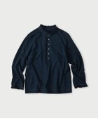 【フォーティファイブ アール/45R】のフリル天竺の四角ヘンリー(インディゴ 濃) 人気、トレンドファッション・服の通販 founy(ファニー) ファッション Fashion レディースファッション Fashion for Women インディゴ Indigo Denim グラデーション Gradient, Ombre コンパクト Compact, Small Size ダメージ Distressed, Destroyed デニム Denim, Jeans Material フリル Frill, Ruffle thumbnail R45 濃|ID: prp329100004867903 ipo3291000000036266253