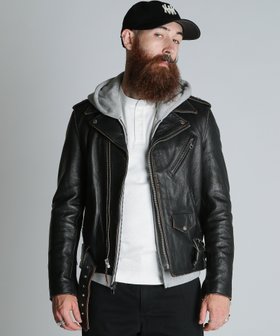 【ショット/Schott / MEN】の217US SHEEP ONESTAR/ シープ ワンスター 人気、トレンドファッション・服の通販 founy(ファニー) ファッション Fashion メンズファッション Fashion for Men ヴィンテージ Vintage Style ジャケット Jacket, Outerwear スタッズ Studs, Metal Accents 定番 Standard, Basic Item ニューヨーク New York, NYC Style フロント Front, Front Design ライダース Riders ライダースジャケット Riders, Biker Jacket |ID:prp329100004867910