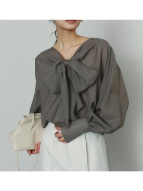 【アニュアンス/anuans】のフロントリボンブラウス 人気、トレンドファッション・服の通販 founy(ファニー) ファッション Fashion レディースファッション Fashion for Women トップス・カットソー Cut & Sew Tops シャツ・ブラウス・オフィスカジュアル Elegant Blouses & Button-Ups カフス Cuff Design シンプル Simple, Minimal スリーブ Sleeve, Long Sleeve / Short Sleeve ドレープ Drape, Draping Fabric バランス Balance, Style Balance フロント Front, Front Design ボトム Bottoms, Lower Wear リボン Ribbon, Bow おすすめ Recommended / Our Picks 日本製 Made In Japan エレガント 上品 Elegant |ID:prp329100004867911