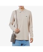 【ラコステ/LACOSTE / MEN】の長袖 リブ メランジカラ-ポロシャツ L1313 (杢・長袖) 人気、トレンドファッション・服の通販 founy(ファニー) ファッション Fashion メンズファッション Fashion for Men ギフト プレゼント Gift / Present シンプル Simple, Minimal トレンド Trend, Trending Now バランス Balance, Style Balance ポロシャツ Polo Shirt, Collared Tee メランジ Melange, Mixed Yarn エレガント 上品 Elegant 日本製 Made In Japan 長袖 Long Sleeve, Full Sleeve thumbnail ナチュラル|ID: prp329100004867916 ipo3291000000036266869