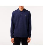 【ラコステ/LACOSTE / MEN】の長袖 リブ メランジカラ-ポロシャツ L1313 (杢・長袖) 人気、トレンドファッション・服の通販 founy(ファニー) ファッション Fashion メンズファッション Fashion for Men ギフト プレゼント Gift / Present シンプル Simple, Minimal トレンド Trend, Trending Now バランス Balance, Style Balance ポロシャツ Polo Shirt, Collared Tee メランジ Melange, Mixed Yarn エレガント 上品 Elegant 日本製 Made In Japan 長袖 Long Sleeve, Full Sleeve thumbnail ダークインディゴブルー|ID: prp329100004867916 ipo3291000000036266881
