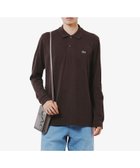 【ラコステ/LACOSTE / MEN】の長袖 リブ メランジカラ-ポロシャツ L1313 (杢・長袖) 人気、トレンドファッション・服の通販 founy(ファニー) ファッション Fashion メンズファッション Fashion for Men ギフト プレゼント Gift / Present シンプル Simple, Minimal トレンド Trend, Trending Now バランス Balance, Style Balance ポロシャツ Polo Shirt, Collared Tee メランジ Melange, Mixed Yarn エレガント 上品 Elegant 日本製 Made In Japan 長袖 Long Sleeve, Full Sleeve thumbnail チョコ|ID: prp329100004867916 ipo3291000000036266883