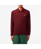 【ラコステ/LACOSTE / MEN】の長袖 リブ メランジカラ-ポロシャツ L1313 (杢・長袖) 人気、トレンドファッション・服の通販 founy(ファニー) ファッション Fashion メンズファッション Fashion for Men ギフト プレゼント Gift / Present シンプル Simple, Minimal トレンド Trend, Trending Now バランス Balance, Style Balance ポロシャツ Polo Shirt, Collared Tee メランジ Melange, Mixed Yarn エレガント 上品 Elegant 日本製 Made In Japan 長袖 Long Sleeve, Full Sleeve thumbnail マルーン|ID: prp329100004867916 ipo3291000000036266886