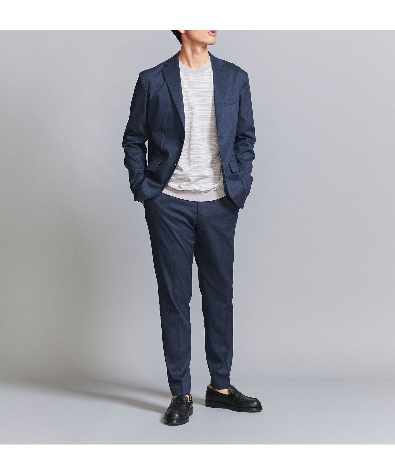 【ユナイテッドアローズ/UNITED ARROWS / MEN】の東レ/TORAY ドライ ポリエステル 2ボタン ジャケット - セットアップ対応 ヨコストレッチ ウォッシャブル - インテリア・キッズ・メンズ・レディースファッション・服の通販 founy(ファニー) 　ファッション　Fashion　メンズファッション　Fashion for Men　セットアップ　Matching Sets　ウォッシャブル　Machine Washable　オケージョン　Occasion Wear　コンパクト　Compact, Small Size　シェイプ　Shape, Slim Fit　ジャケット　Jacket, Outerwear　スタンダード　Standard, Basic　ストレッチ　Stretch, Stretchy Fabric　スラックス　Slacks, Dress Pants　スリム　Slim, Slim Fit　セットアップ　Set-Up, Coordinated Outfit　トレンド　Trend, Trending Now　ベーシック　Basic, Essential　ポケット　Pocket, Pocket Detail　別注　Limited Edition, Custom Order　アウトレット　Outlet / Clearance　おすすめ　Recommended / Our Picks　夏　Summer　セレモニー　Ceremony　ビジネス 仕事 通勤　Business / Work / Commuting　ROYAL|ID: prp329100004867918 ipo3291000000036267010