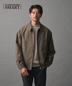 【ビューティ&ユース ユナイテッドアローズ/BEAUTY&YOUTH / UNITED ARROWS / MEN】の【WEB限定 WARDROBE SMART】スエードライク ジップ ブルゾン 人気、トレンドファッション・服の通販 founy(ファニー) ファッション Fashion メンズファッション Fashion for Men シンプル Simple, Minimal ジップ Zip, Zipper スマート Smart, Elegant デニム Denim, Jeans Material バランス Balance, Style Balance ファブリック Fabric, Textile ブルゾン Blouson, Bomber Jacket ポケット Pocket, Pocket Detail ミドル Middle Length, Mid Height レギュラー Regular, Standard Fit エレガント 上品 Elegant thumbnail DK.GRAY|ID: prp329100004867930 ipo3291000000036267297