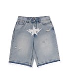 【アベイシングエイプ/A BATHING APE / MEN】のDESTROYED STA RELAXED FIT 13OZ DEMIN SHORTS 人気、トレンドファッション・服の通販 founy(ファニー) ファッション Fashion メンズファッション Fashion for Men ダメージ Distressed, Destroyed フロント Front, Front Design プリント Print, Printed Pattern ポケット Pocket, Pocket Detail ラバー Rubber, Rubber Sole ヴィンテージ Vintage Style thumbnail LIxPK|ID: prp329100004867933 ipo3291000000036267353