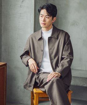 【グローバルワーク/GLOBAL WORK / MEN】のSOLOTEXお手入れらくらく/シャツジャケット/636142 人気、トレンドファッション・服の通販 founy(ファニー) ファッション Fashion メンズファッション Fashion for Men おすすめ Recommended / Our Picks シンプル Simple, Minimal ジャケット Jacket, Outerwear ストレッチ Stretch, Stretchy Fabric パッチ Patch, Appliqué フロント Front, Front Design ブルゾン Blouson, Bomber Jacket ポケット Pocket, Pocket Detail 吸水 Absorbent, Quick-Dry 羽織 Haori, Light Jacket |ID:prp329100004867939