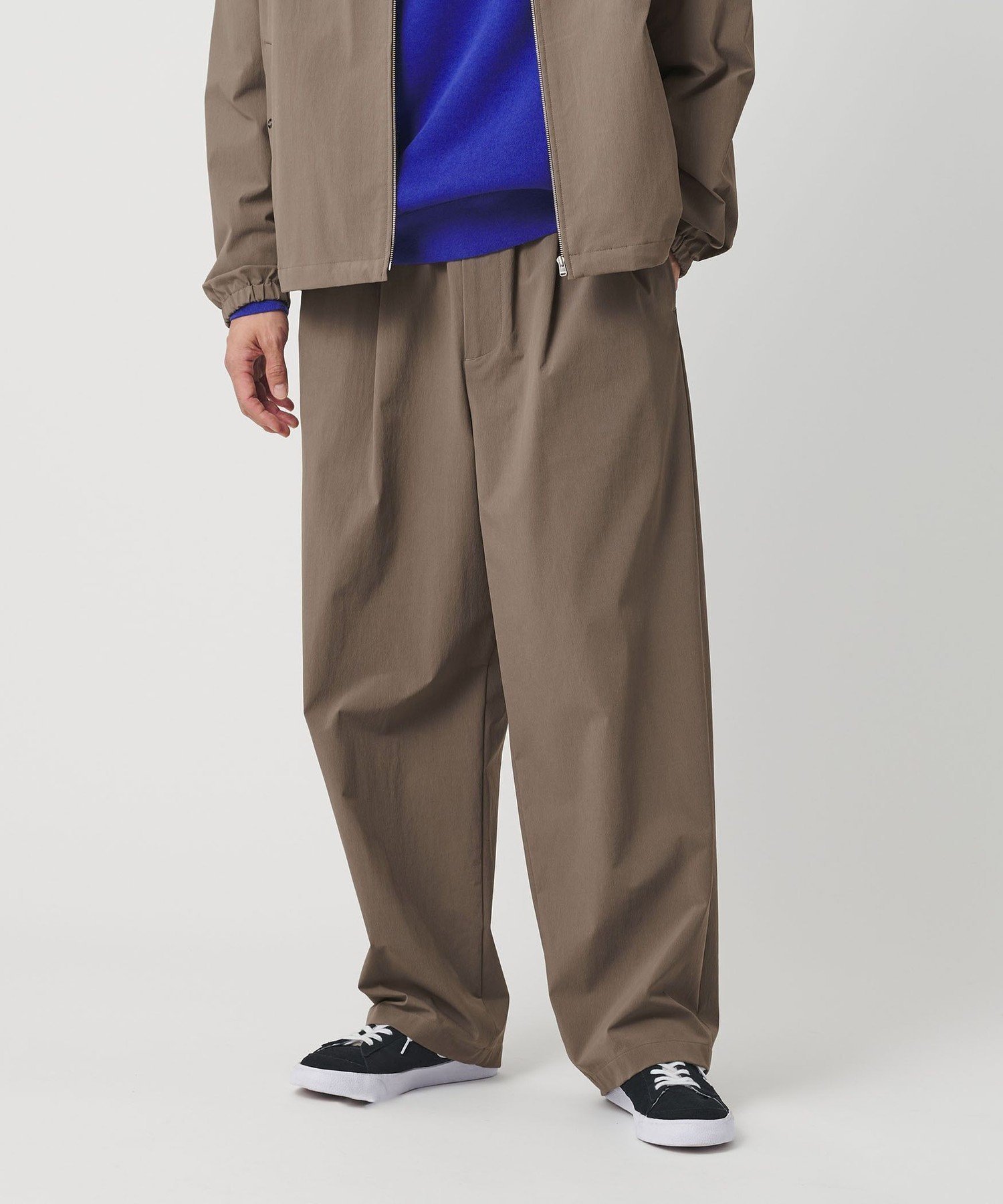 【ビューティ&ユース ユナイテッドアローズ/BEAUTY&YOUTH / UNITED ARROWS / MEN】の360°MASTER バギー イージーパンツ NO.12 セットアップ対応 撥水 ストレッチ ウォッシャブル インテリア・キッズ・メンズ・レディースファッション・服の通販 founy(ファニー) 　ファッション　Fashion　メンズファッション　Fashion for Men　ボトムス　Bottoms　ウォッシャブル　Machine Washable　シンプル　Simple, Minimal　ジャケット　Jacket, Outerwear　ストレッチ　Stretch, Stretchy Fabric　スマート　Smart, Elegant　セットアップ　Set-Up, Coordinated Outfit　テーパード　Tapered, Tapered Pants　バルーン　Balloon, Balloon Silhouette　ポケット　Pocket, Pocket Detail　ラウンド　Round, Round Neck　リラックス　Relax, Relaxed Fit　ルーズ　Loose, Oversized　ワイド　Wide, Wide Fit　おすすめ　Recommended / Our Picks　BEIGE|ID: prp329100004867955 ipo3291000000036267695