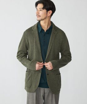 【シップス/SHIPS / MEN】の【SHIPS別注】FLY3 コットン/リネン ヘリンボーン ニット ブレザー 人気、トレンドファッション・服の通販 founy(ファニー) ファッション Fashion メンズファッション Fashion for Men イタリア Italy カットソー Cut and Sewn Top 吸水 Absorbent, Quick-Dry 軽量 Lightweight, Ultra Light ジャケット Jacket, Outerwear スラックス Slacks, Dress Pants デニム Denim, Jeans Material ドレス Dress, One-Piece なめらか Smooth, Silky Texture パッチ Patch, Appliqué フィット Fit, Slim Fit ホールガーメント WholeGarment, Seamless Knit ポケット Pocket, Pocket Detail 別注 Limited Edition, Custom Order メンズ Men's, Menswear リネン Linen, Linen Fabric リラックス Relax, Relaxed Fit エレガント 上品 Elegant |ID:prp329100004867958