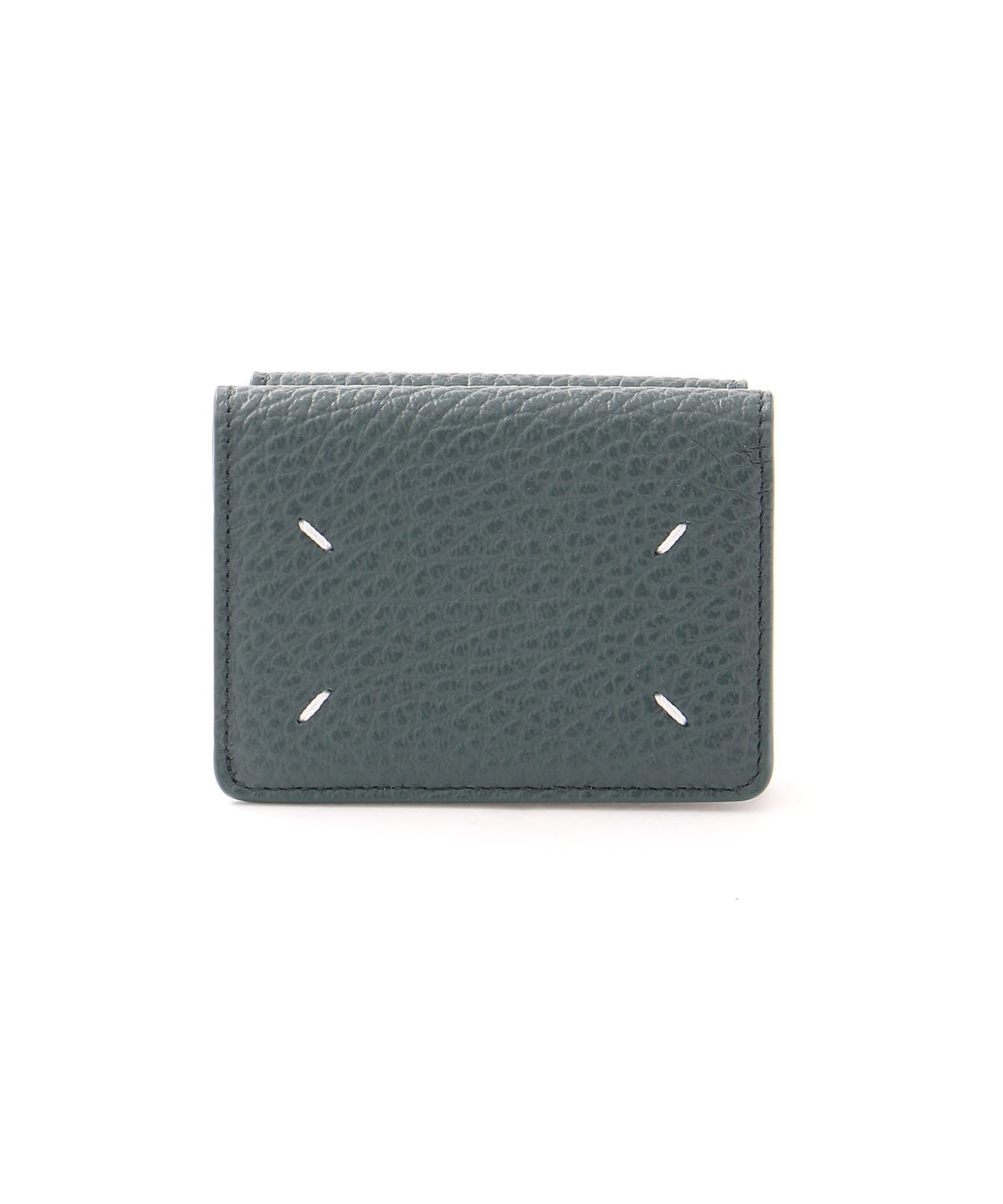 【メゾン マルジェラ/MAISON MARGIELA / MEN】の4ステッチ 三つ折り ウォレット インテリア・キッズ・メンズ・レディースファッション・服の通販 founy(ファニー) 　ファッション　Fashion　メンズファッション　Fashion for Men　ウォレット　Wallet　クラシック　Classic, Timeless Style　Bottle Green|ID: prp329100004867972 ipo3291000000036268026