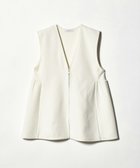 【ユナイテッドアローズ/UNITED ARROWS】のカルゼジャージー ペプラムベスト A DAY IN THE LIFE OFF WHITE|ID: prp329100004867978 ipo3291000000036268122