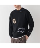 【グローバルワーク/GLOBAL WORK】のスウェットライクオテラクニット/ロゴ/601295 人気、トレンドファッション・服の通販 founy(ファニー) ファッション Fashion レディースファッション Fashion for Women トップス・カットソー Cut & Sew Tops ニット Knit Tops & Sweaters レディースパーカー・カジュアルフーディー Casual Hoodies & Sweatshirts スウェット・クルーネックトップス Sweatshirts & Crewnecks / Relaxed Fit Sweat Tops 2025年 2025 2025-2026秋冬・A/W Autumn/Winter 2025–26 AW25–26 おすすめ Recommended / Our Picks シンプル Simple, Minimal デニム Denim, Jeans Material パターン Pattern, Design Print ミラノリブ Milano Rib, Milano Stitch リラックス Relax, Relaxed Fit A/W・秋冬 Autumn/Winter thumbnail ブラック*ワッペン刺繍10|ID: prp329100004867982 ipo3291000000036268194