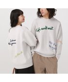 【グローバルワーク/GLOBAL WORK】のスウェットライクオテラクニット/ロゴ/601295 人気、トレンドファッション・服の通販 founy(ファニー) ファッション Fashion レディースファッション Fashion for Women トップス・カットソー Cut & Sew Tops ニット Knit Tops & Sweaters レディースパーカー・カジュアルフーディー Casual Hoodies & Sweatshirts スウェット・クルーネックトップス Sweatshirts & Crewnecks / Relaxed Fit Sweat Tops 2025年 2025 2025-2026秋冬・A/W Autumn/Winter 2025–26 AW25–26 おすすめ Recommended / Our Picks シンプル Simple, Minimal デニム Denim, Jeans Material パターン Pattern, Design Print ミラノリブ Milano Rib, Milano Stitch リラックス Relax, Relaxed Fit A/W・秋冬 Autumn/Winter thumbnail 杢オフ*ラクガキ刺繍15|ID: prp329100004867982 ipo3291000000036268198