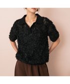 【その他のブランド/Other】の【2026SS】フラワーテクスチャー ポロシャツ シアー 襟付き 半袖 人気、トレンドファッション・服の通販 founy(ファニー) ファッション Fashion レディースファッション Fashion for Women トップス・カットソー Cut & Sew Tops シャツ・ブラウス・オフィスカジュアル Elegant Blouses & Button-Ups ポロシャツ・きれいめカジュアル Smart-Casual Polo Tops アクセサリー Fashion Accessories ガーリー Girly, Feminine Style シアー Sheer, See-Through チュール Tulip, Tulip Motif デニム Denim, Jeans Material トレンド Trend, Trending Now フラワー Flower, Floral ブラウジング Blouson Silhouette, Cinched Waist ボトム Bottoms, Lower Wear ポロシャツ Polo Shirt, Collared Tee 半袖 Short Sleeve, Half Sleeve モチーフ Motif, Design Theme 再入荷 Restock / Back in Stock エレガント 上品 Elegant 2026年 2026 thumbnail BK|ID: prp329100004867983 ipo3291000000036268213