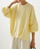 【ビアズリー/BEARDSLEY】のコットン裾バルーンプルオーバー 人気、トレンドファッション・服の通販 founy(ファニー) ファッション Fashion レディースファッション Fashion for Women トップス・カットソー Cut & Sew Tops カジュアルプルオーバー・ニットトップス Pullovers & Knit Tops / Casual Pullovers イエロー Yellow 春 Spring ギャザー Gathered, Ruffled スウェット / スエット Sweatshirt, Sweatwear スリーブ Sleeve, Long Sleeve / Short Sleeve バルーン Balloon, Balloon Silhouette フロント Front, Front Design ポケット Pocket, Pocket Detail 再入荷 Restock / Back in Stock thumbnail レモンイエロー|ID: prp329100004867984 ipo3291000000036268226