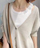 【スピック&スパン/Spick & Span】の《新色有り / 追加》甘撚テレコアメスリタンク 人気、トレンドファッション・服の通販 founy(ファニー) ファッション Fashion レディースファッション Fashion for Women テレコ Ribbed, Rib Stitch 人気 Popular, Best Seller thumbnail ホワイト|ID: prp329100004867986 ipo3291000000036268256