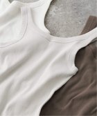 【スピック&スパン/Spick & Span】の《新色有り / 追加》甘撚テレコアメスリタンク 人気、トレンドファッション・服の通販 founy(ファニー) ファッション Fashion レディースファッション Fashion for Women テレコ Ribbed, Rib Stitch 人気 Popular, Best Seller thumbnail グレーB|ID: prp329100004867986 ipo3291000000036268259