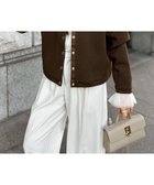 【スタイルドア/STYLEDOOR】のダンボールノーカラージャケット 人気、トレンドファッション・服の通販 founy(ファニー) ファッション Fashion レディースファッション Fashion for Women アウター Coat / Outerwear Collection レディースジャケット・軽アウター Jackets ノーカラージャケット / シンプル上品コーデ Collarless Jackets インナー Innerwear 洗える Machine Washable キャミソール Camisole, Spaghetti Strap Top コンパクト Compact, Small Size シルバー Silver, Metallic Silver ジャケット Jacket, Outerwear ストレッチ Stretch, Stretchy Fabric タンク Tank Top, Sleeveless Top 定番 Standard, Basic Item プリント Print, Printed Pattern ベーシック Basic, Essential ボトム Bottoms, Lower Wear ボーダー Border, Stripe 羽織 Haori, Light Jacket エレガント 上品 Elegant thumbnail ブラウン|ID: prp329100004867987 ipo3291000000036268283