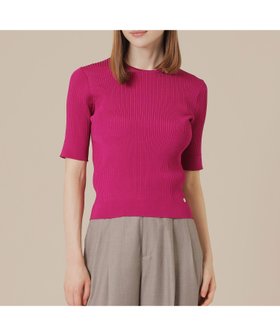 【マッキントッシュ ロンドン/MACKINTOSH LONDON】のブライトレーヨンニットプルオーバー 人気、トレンドファッション・服の通販 founy(ファニー) ファッション Fashion レディースファッション Fashion for Women トップス・カットソー Cut & Sew Tops ニット Knit Tops & Sweaters カジュアルプルオーバー・ニットトップス Pullovers & Knit Tops / Casual Pullovers アンサンブル Ensemble Set ウォッシャブル Machine Washable カーディガン Cardigan, Knitwear コンパクト Compact, Small Size フィット Fit, Slim Fit 冬 Winter / This Winter 春 Spring 秋 Autumn |ID:prp329100004867988