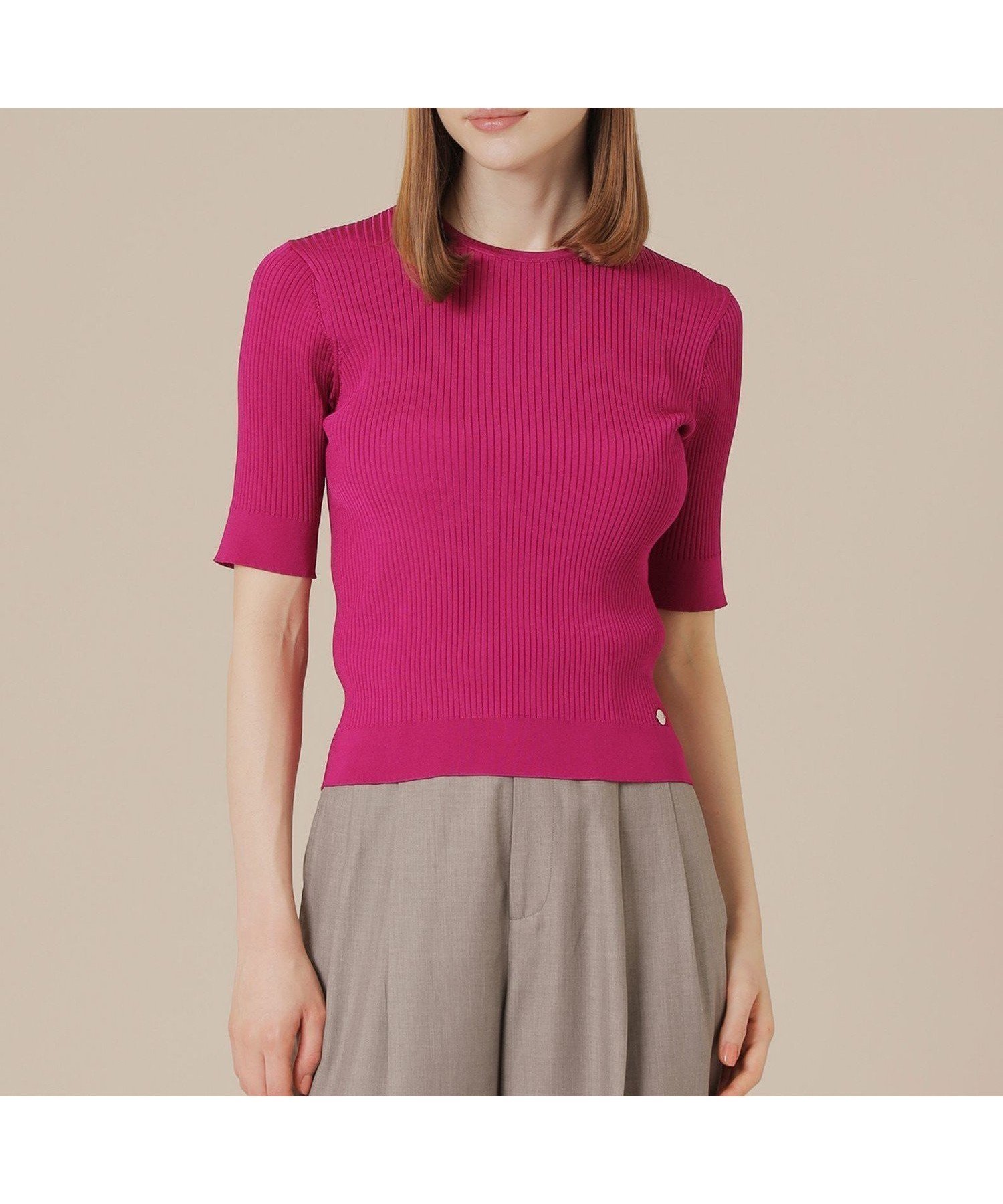 【マッキントッシュ ロンドン/MACKINTOSH LONDON】のブライトレーヨンニットプルオーバー 人気、トレンドファッション・服の通販 founy(ファニー) 　ファッション　Fashion　レディースファッション　Fashion for Women　トップス・カットソー　Cut & Sew Tops　ニット　Knit Tops & Sweaters　カジュアルプルオーバー・ニットトップス　Pullovers & Knit Tops / Casual Pullovers　アンサンブル　Ensemble Set　ウォッシャブル　Machine Washable　カーディガン　Cardigan, Knitwear　コンパクト　Compact, Small Size　フィット　Fit, Slim Fit　冬　Winter / This Winter　春　Spring　秋　Autumn　 other-1|ID: prp329100004867988 ipo3291000000036268303