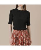 【マッキントッシュ ロンドン/MACKINTOSH LONDON】のブライトレーヨンニットプルオーバー 人気、トレンドファッション・服の通販 founy(ファニー) ファッション Fashion レディースファッション Fashion for Women トップス・カットソー Cut & Sew Tops ニット Knit Tops & Sweaters カジュアルプルオーバー・ニットトップス Pullovers & Knit Tops / Casual Pullovers アンサンブル Ensemble Set ウォッシャブル Machine Washable カーディガン Cardigan, Knitwear コンパクト Compact, Small Size フィット Fit, Slim Fit 冬 Winter / This Winter 春 Spring 秋 Autumn thumbnail ブラック|ID: prp329100004867988 ipo3291000000036268305