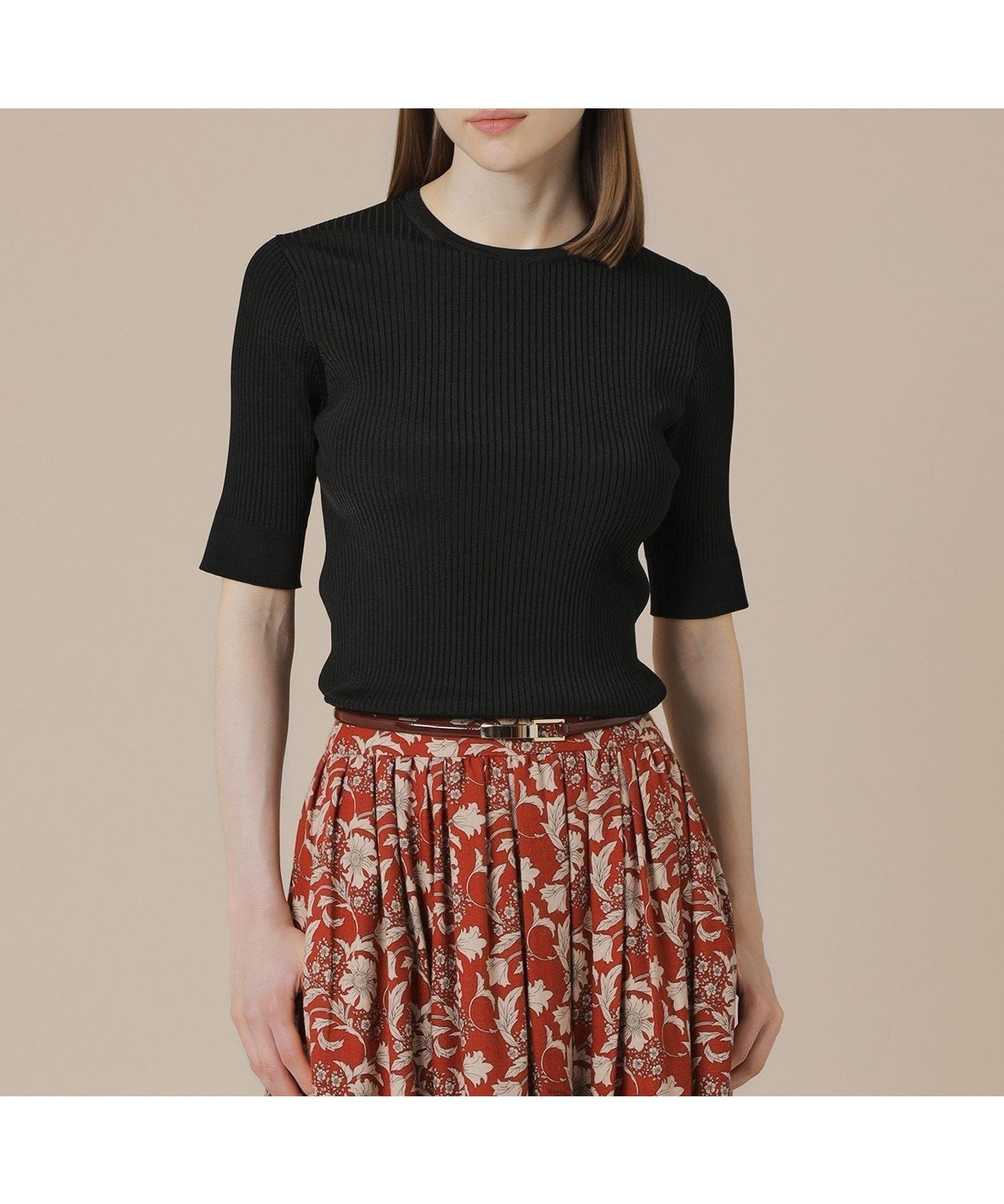 【マッキントッシュ ロンドン/MACKINTOSH LONDON】のブライトレーヨンニットプルオーバー インテリア・キッズ・メンズ・レディースファッション・服の通販 founy(ファニー) 　ファッション　Fashion　レディースファッション　Fashion for Women　トップス・カットソー　Cut & Sew Tops　ニット　Knit Tops & Sweaters　カジュアルプルオーバー・ニットトップス　Pullovers & Knit Tops / Casual Pullovers　アンサンブル　Ensemble Set　ウォッシャブル　Machine Washable　カーディガン　Cardigan, Knitwear　コンパクト　Compact, Small Size　フィット　Fit, Slim Fit　冬　Winter / This Winter　春　Spring　秋　Autumn　ブラック|ID: prp329100004867988 ipo3291000000036268305