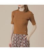 【マッキントッシュ ロンドン/MACKINTOSH LONDON】のブライトレーヨンニットプルオーバー 人気、トレンドファッション・服の通販 founy(ファニー) ファッション Fashion レディースファッション Fashion for Women トップス・カットソー Cut & Sew Tops ニット Knit Tops & Sweaters カジュアルプルオーバー・ニットトップス Pullovers & Knit Tops / Casual Pullovers アンサンブル Ensemble Set ウォッシャブル Machine Washable カーディガン Cardigan, Knitwear コンパクト Compact, Small Size フィット Fit, Slim Fit 冬 Winter / This Winter 春 Spring 秋 Autumn thumbnail キャメル|ID: prp329100004867988 ipo3291000000036268310