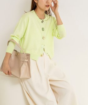 【ノーリーズ/NOLLEY'S】の《手洗い可能》ランダムビジューカーディガン 人気、トレンドファッション・服の通販 founy(ファニー) ファッション Fashion レディースファッション Fashion for Women トップス・カットソー Cut & Sew Tops カーディガン・羽織り Layered Style Cardigans カーディガン Cardigan, Knitwear コンパクト Compact, Small Size デニム Denim, Jeans Material トレンド Trend, Trending Now ビジュー Bijou, Jewel-like Accent ベビー Baby, Babywear レース Lace, Lace Fabric おすすめ Recommended / Our Picks 夏 Summer 2026年 2026 |ID:prp329100004867993