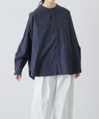 【かぐれ/kagure / URBAN RESEARCH】のコットンリネンWポケットシャツ 人気、トレンドファッション・服の通販 founy(ファニー) ファッション Fashion レディースファッション Fashion for Women トップス・カットソー Cut & Sew Tops シャツ・ブラウス・オフィスカジュアル Elegant Blouses & Button-Ups コンパクト Compact, Small Size ストレート Straight, Straight Cut ポケット Pocket, Pocket Detail ヨーク Yoke, Yoke Design リネン Linen, Linen Fabric ロング Long, Long-Length ワイド Wide, Wide Fit S/S・春夏 SS, Spring/Summer, Warm Season 夏 Summer ビジネス 仕事 通勤 Business / Work / Commuting 2026年 2026 thumbnail ネイビー|ID: prp329100004867994 ipo3291000000036268394
