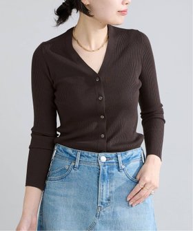 【イエナ/IENA】の《新色/追加》ECO SPLASH リブVネックカーディガン 人気、トレンドファッション・服の通販 founy(ファニー) ファッション Fashion レディースファッション Fashion for Women トップス・カットソー Cut & Sew Tops カーディガン・羽織り Layered Style Cardigans Vネックトップス V-Neck Tops / V-Cut Neckline Shirts 2026年 2026 カットソー Cut and Sewn Top カーディガン Cardigan, Knitwear エレガント 上品 Elegant 人気 Popular, Best Seller 羽織 Haori, Light Jacket |ID:prp329100004867995