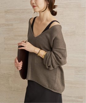 【プラージュ/Plage】のコットンリリヤーン Vプルオーバー 人気、トレンドファッション・服の通販 founy(ファニー) ファッション Fashion レディースファッション Fashion for Women トップス・カットソー Cut & Sew Tops カジュアルプルオーバー・ニットトップス Pullovers & Knit Tops / Casual Pullovers おすすめ Recommended / Our Picks インナー Innerwear |ID:prp329100004867997