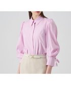 【アナイ/ANAYI】のコットンブロードリボンカフス ブラウス 人気、トレンドファッション・服の通販 founy(ファニー) ファッション Fashion レディースファッション Fashion for Women トップス・カットソー Cut & Sew Tops シャツ・ブラウス・オフィスカジュアル Elegant Blouses & Button-Ups カフス Cuff Design シャンブレー Chambray, Denim-Like Fabric シンプル Simple, Minimal スマート Smart, Elegant バランス Balance, Style Balance ブロード Broadcloth, Fine Cotton リボン Ribbon, Bow 夏 Summer S/S・春夏 SS, Spring/Summer, Warm Season thumbnail pink|ID: prp329100004868012 ipo3291000000036268697