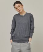 【カレンソロジー/Curensology】のファインウールクルーニットプルオーバー 人気、トレンドファッション・服の通販 founy(ファニー) ファッション Fashion レディースファッション Fashion for Women トップス・カットソー Cut & Sew Tops ニット Knit Tops & Sweaters カジュアルプルオーバー・ニットトップス Pullovers & Knit Tops / Casual Pullovers エレガント 上品 Elegant コンパクト Compact, Small Size シンプル Simple, Minimal thumbnail ミドルグレー|ID: prp329100004868013 ipo3291000000036268721