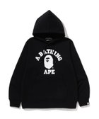 【ア ベイシング エイプ/A BATHING APE】のCOLLEGE PULLOVER HOODIE 人気、トレンドファッション・服の通販 founy(ファニー) ファッション Fashion レディースファッション Fashion for Women トップス・カットソー Cut & Sew Tops カジュアルプルオーバー・ニットトップス Pullovers & Knit Tops / Casual Pullovers フロント Front, Front Design プリント Print, Printed Pattern ラバー Rubber, Rubber Sole thumbnail BLACK|ID: prp329100004868018 ipo3291000000036268847