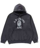 【ア ベイシング エイプ/A BATHING APE】のGARMENT DYE COLLEGE PULLOVER HOODIE 人気、トレンドファッション・服の通販 founy(ファニー) ファッション Fashion レディースファッション Fashion for Women トップス・カットソー Cut & Sew Tops カジュアルプルオーバー・ニットトップス Pullovers & Knit Tops / Casual Pullovers フロント Front, Front Design プリント Print, Printed Pattern ヴィンテージ Vintage Style thumbnail CHARCOAL|ID: prp329100004868029 ipo3291000000036269042
