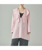 【カレンソロジー/Curensology】のC.S.G ストライプラッフルブラウス 人気、トレンドファッション・服の通販 founy(ファニー) ファッション Fashion レディースファッション Fashion for Women トップス・カットソー Cut & Sew Tops シャツ・ブラウス・オフィスカジュアル Elegant Blouses & Button-Ups インナー Innerwear エレガント 上品 Elegant ストライプ Stripe, Striped Pattern 定番 Standard, Basic Item バランス Balance, Style Balance フランス France, French フリル Frill, Ruffle 夏 Summer thumbnail ピンク|ID: prp329100004868033 ipo3291000000036269076