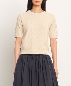 【タトラス コンセプトストア/TATRAS CONCEPT STORE】の【TATRAS 直営店】MESTRA メストラ / ニット 人気、トレンドファッション・服の通販 founy(ファニー) ファッション Fashion レディースファッション Fashion for Women トップス・カットソー Cut & Sew Tops ニット Knit Tops & Sweaters イタリア Italy シルク Silk, 100% Silk 半袖 Short Sleeve, Half Sleeve |ID:prp329100004868035