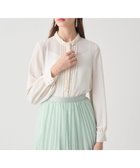 【アナイ/ANAYI】の【Eternal Line 2026】ジョーゼットテクニカル刺繍 ブラウス 人気、トレンドファッション・服の通販 founy(ファニー) ファッション Fashion レディースファッション Fashion for Women トップス・カットソー Cut & Sew Tops シャツ・ブラウス・オフィスカジュアル Elegant Blouses & Button-Ups シフォン Chiffon, Lightweight Fabric ジャケット Jacket, Outerwear ジョーゼット Georgette, Semi-Sheer Fabric スマート Smart, Elegant 再入荷 Restock / Back in Stock エレガント 上品 Elegant セレモニー Ceremony thumbnail ivory|ID: prp329100004868039 ipo3291000000036269282