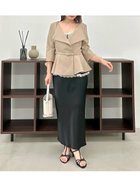 【フレイ アイディー/FRAY I.D】の【WEB限定】2wayジャケット ナロースカートセット 人気、トレンドファッション・服の通販 founy(ファニー) ファッション Fashion レディースファッション Fashion for Women アウター Coat / Outerwear Collection レディースジャケット・軽アウター Jackets ジャケット Jacket, Outerwear スマート Smart, Elegant スリット Slit, Slit Detail ペプラム Peplum, Flared Hem エレガント 上品 Elegant thumbnail BEG[037]|ID: prp329100004868045 ipo3291000000036269532