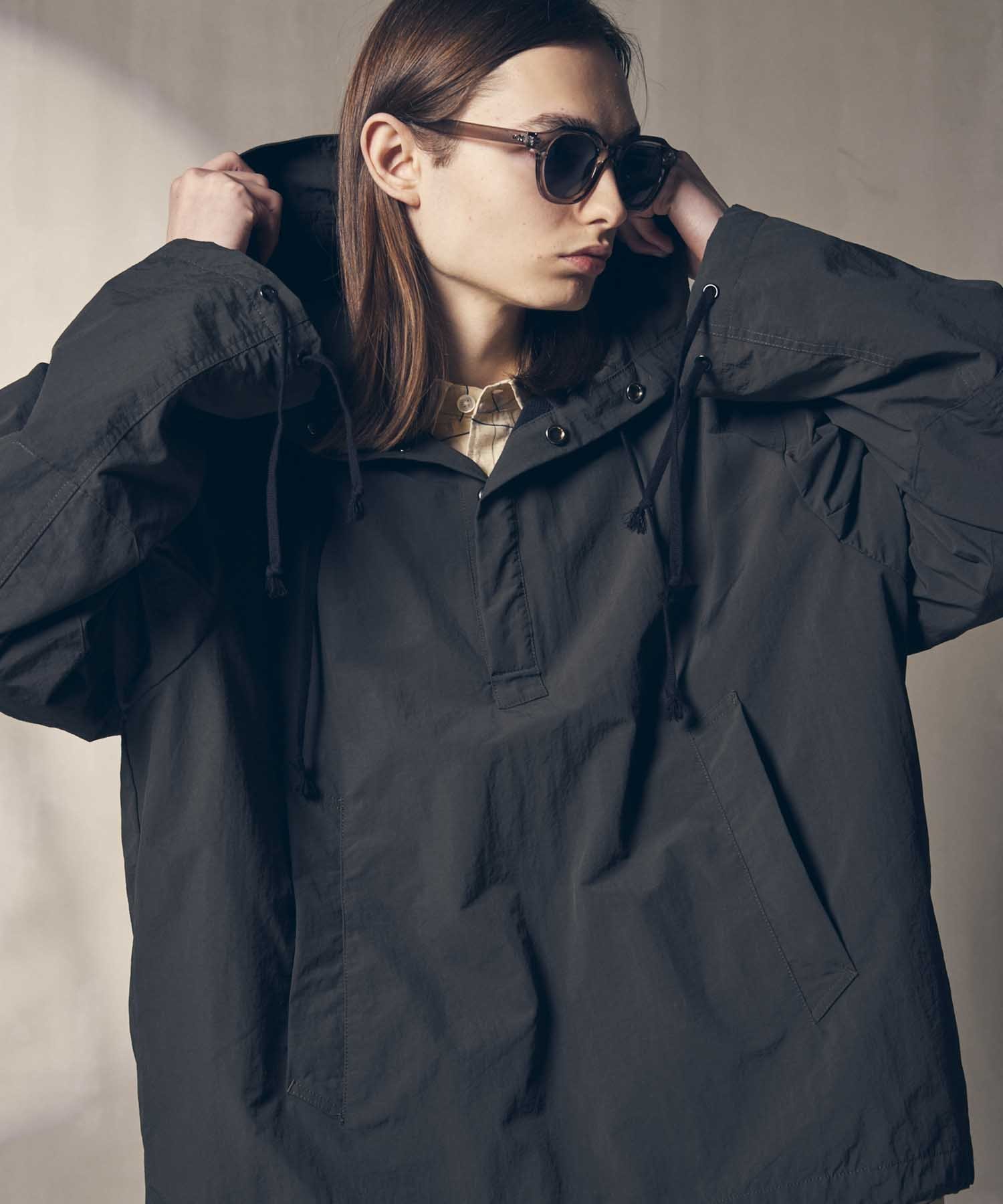 【メゾンスペシャル/MAISON SPECIAL】のWashed Nylon Prime-Over Anorak Hoodie インテリア・キッズ・メンズ・レディースファッション・服の通販 founy(ファニー) 　ファッション　Fashion　レディースファッション　Fashion for Women　インナー　Innerwear　カットソー　Cut and Sewn Top　ショルダー　Shoulder, Shoulder Strap　スポーティ　Sporty, Casual Athletic　ドット　Polka Dot, Dot Pattern　ドロップ　Drop Shoulder, Dropped Style　ドローコード　Drawcord, Drawstring Cord　パターン　Pattern, Design Print　メッシュ　Mesh, Net Fabric　モチーフ　Motif, Design Theme　ワッシャー　Washer, Crinkled Finish　おすすめ　Recommended / Our Picks　C.GRY|ID: prp329100004868049 ipo3291000000036269616