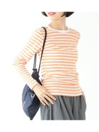 【ビームス ウイメン/BEAMS】の【定番人気!】BEAMS BOY / フライス 1cm ボーダー ウォッシャブル カットソー 25AW 人気、トレンドファッション・服の通販 founy(ファニー) ファッション Fashion レディースファッション Fashion for Women トップス・カットソー Cut & Sew Tops カットソー・ベーシックTシャツ Cut-and-Sewn Tops / Stretch Tees & Basics インナー Innerwear ウォッシャブル Machine Washable カットソー Cut and Sewn Top スウェット / スエット Sweatshirt, Sweatwear スタンダード Standard, Basic 定番 Standard, Basic Item 人気 Popular, Best Seller フィット Fit, Slim Fit ベーシック Basic, Essential ボーダー Border, Stripe ワンポイント One Point, Statement Accent おすすめ Recommended / Our Picks 2025年 2025 2025-2026秋冬・A/W Autumn/Winter 2025–26 AW25–26 thumbnail ORANGE|ID: prp329100004868059 ipo3291000000036269762