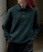 【ネバーマインドザエックスユー チカシツプラス/Never mind the XU Chikashitsu+】の【Chikashitsu +】wool touch lib knit polo / ニットポロ リブニット 長袖ニット 人気、トレンドファッション・服の通販 founy(ファニー) ファッション Fashion レディースファッション Fashion for Women トップス・カットソー Cut & Sew Tops ニット Knit Tops & Sweaters シンプル Simple, Minimal トレンド Trend, Trending Now 長袖 Long Sleeve, Full Sleeve バランス Balance, Style Balance ベーシック Basic, Essential リブニット Rib Knit, Ribbed Knit リラックス Relax, Relaxed Fit A/W・秋冬 Autumn/Winter 再入荷 Restock / Back in Stock おすすめ Recommended / Our Picks エレガント 上品 Elegant thumbnail グリーン|ID: prp329100004868060 ipo3291000000036269797